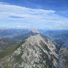 Flugwegposition um 13:34:47: Aufgenommen in der Nähe von Gemeinde Gröbming, 8962, Österreich in 2294 Meter